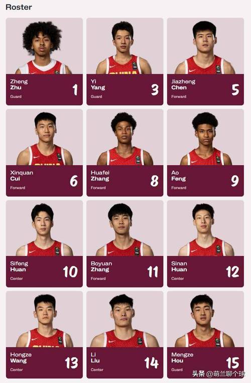 福建男篮球员名单简介，福建省男篮